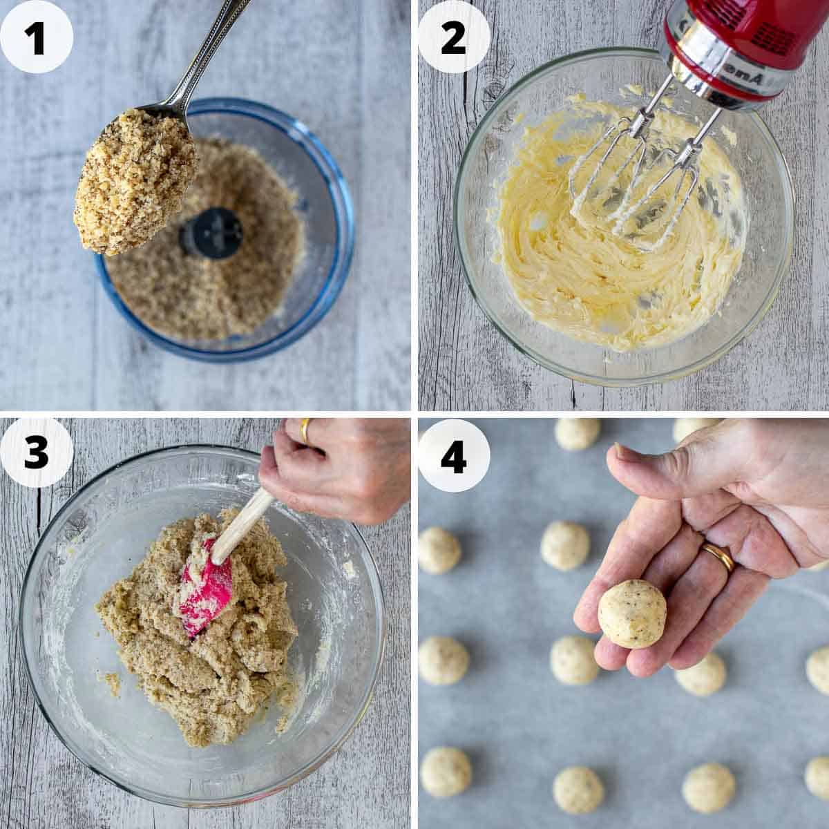 Four step process showing how to make this recipe.