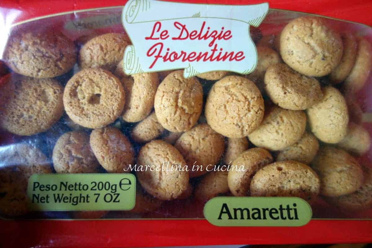 Packet of Amaretti.