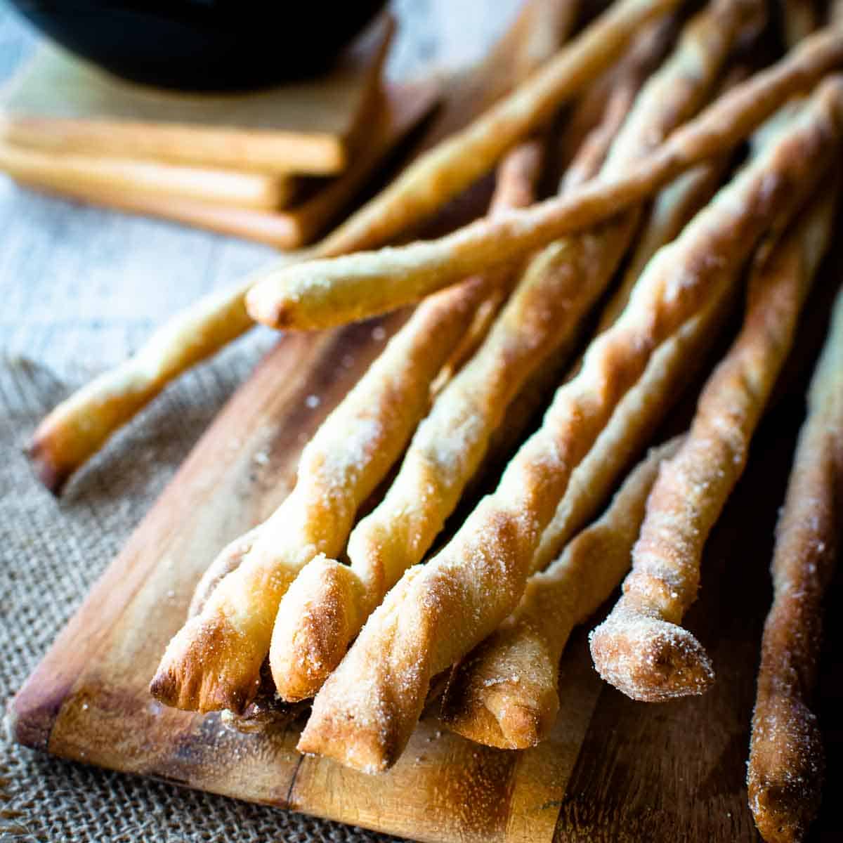 Focaccia Breadsticks - I Am Homesteader