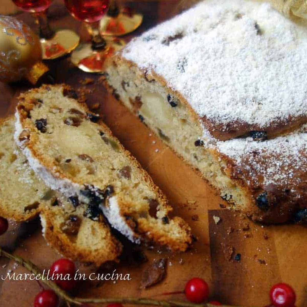 Merry Christmas and a festive Stollen