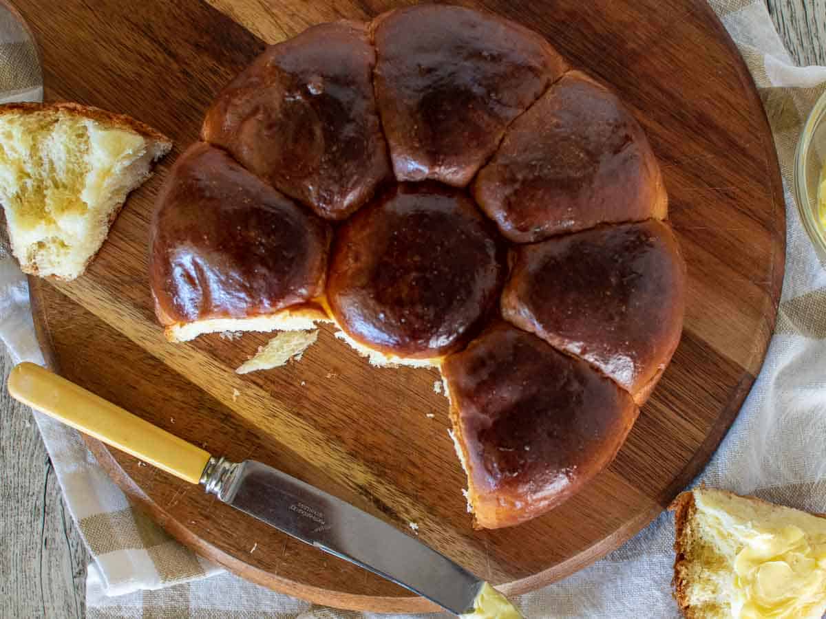 Portuguese Sweet Bread (Massa Sovada)