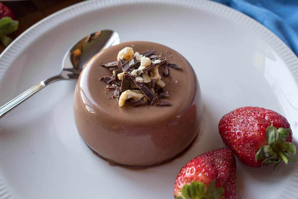 Nutella Panna Cotta