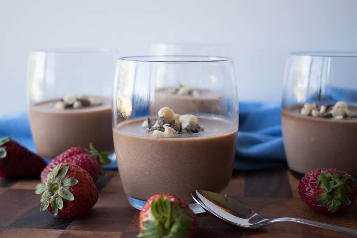 Nutella Panna Cotta