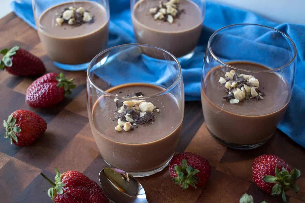 Nutella Panna Cotta