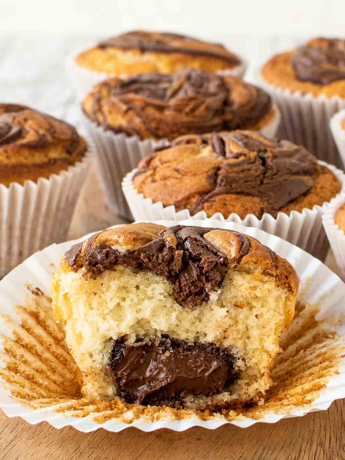 Nutella Muffins Recipe