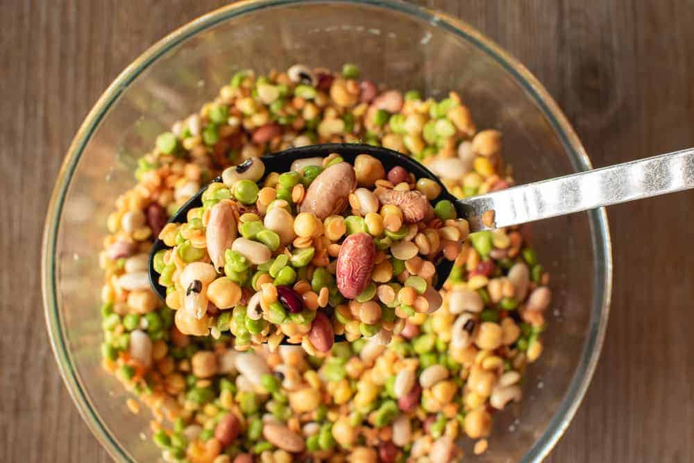 Mixed dried beans for Slow cooker minestrone soup