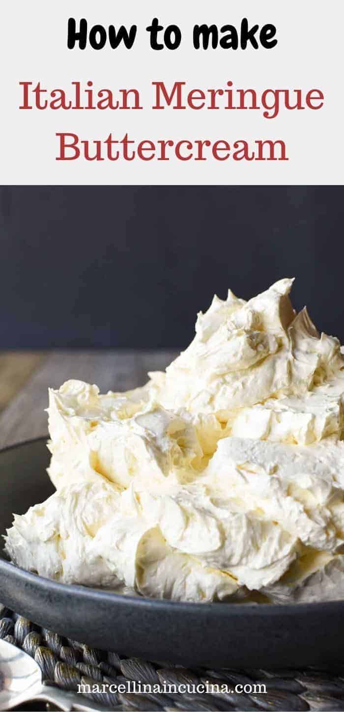 How to make Italian Meringue Buttercream Marcellina In Cucina