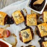 Australian Sausage Rolls with cheese and bacon | Marcellina In Cucina