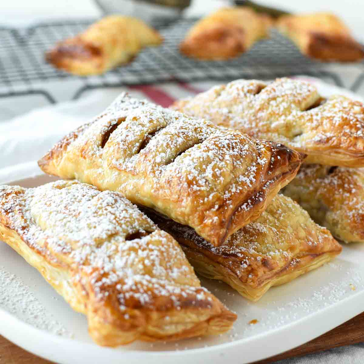 Apple Turnover Recipe with Puff Pastry - Dessert for Two