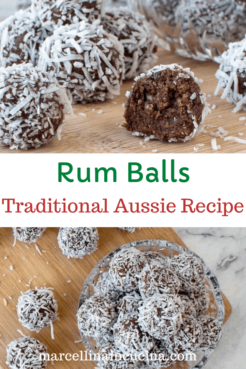 Rum Balls Recipe {Quick, NoBake} Marcellina In Cucina
