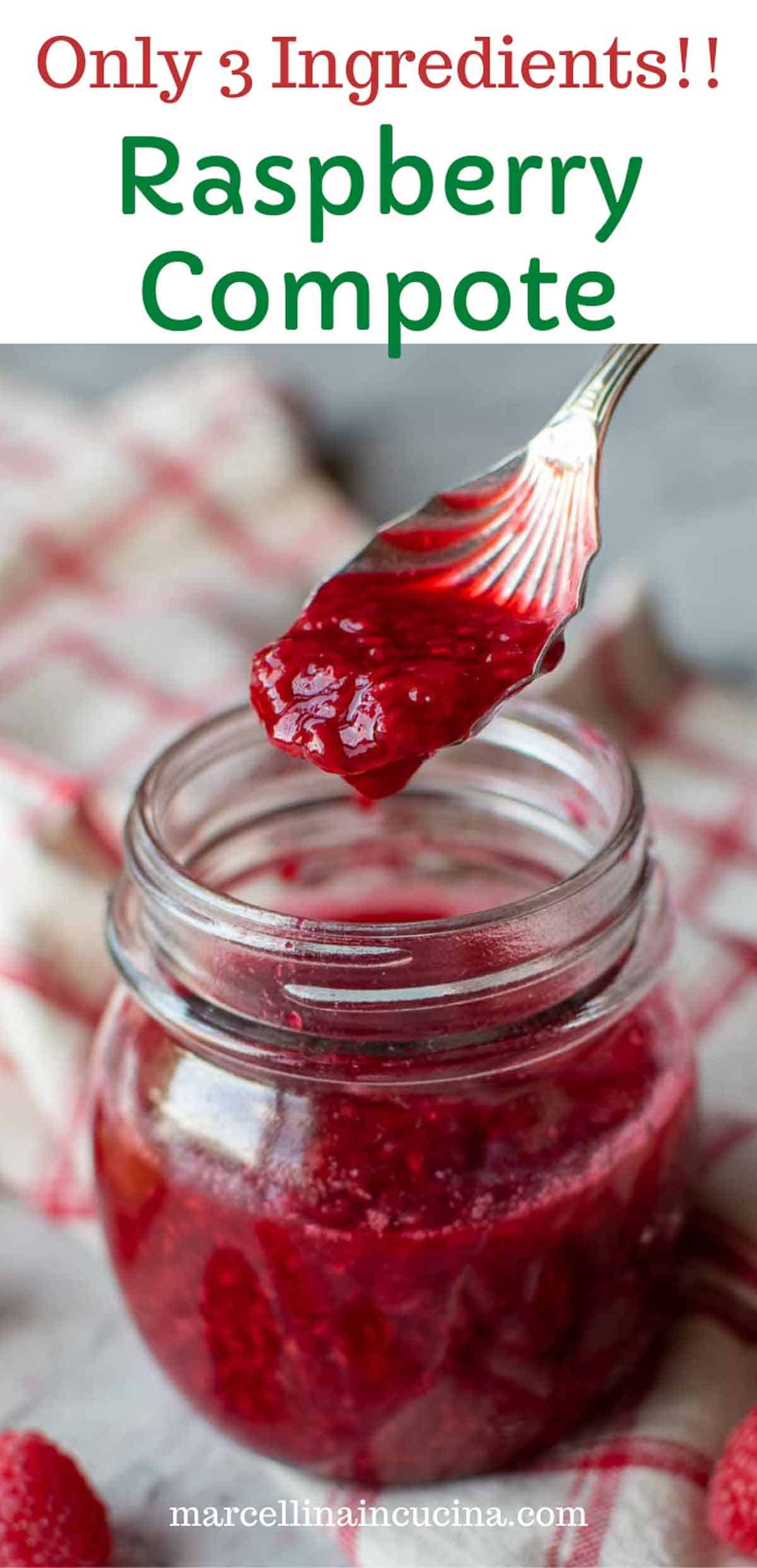 Raspberry Compote {Versatile & Fast} Marcellina In Cucina