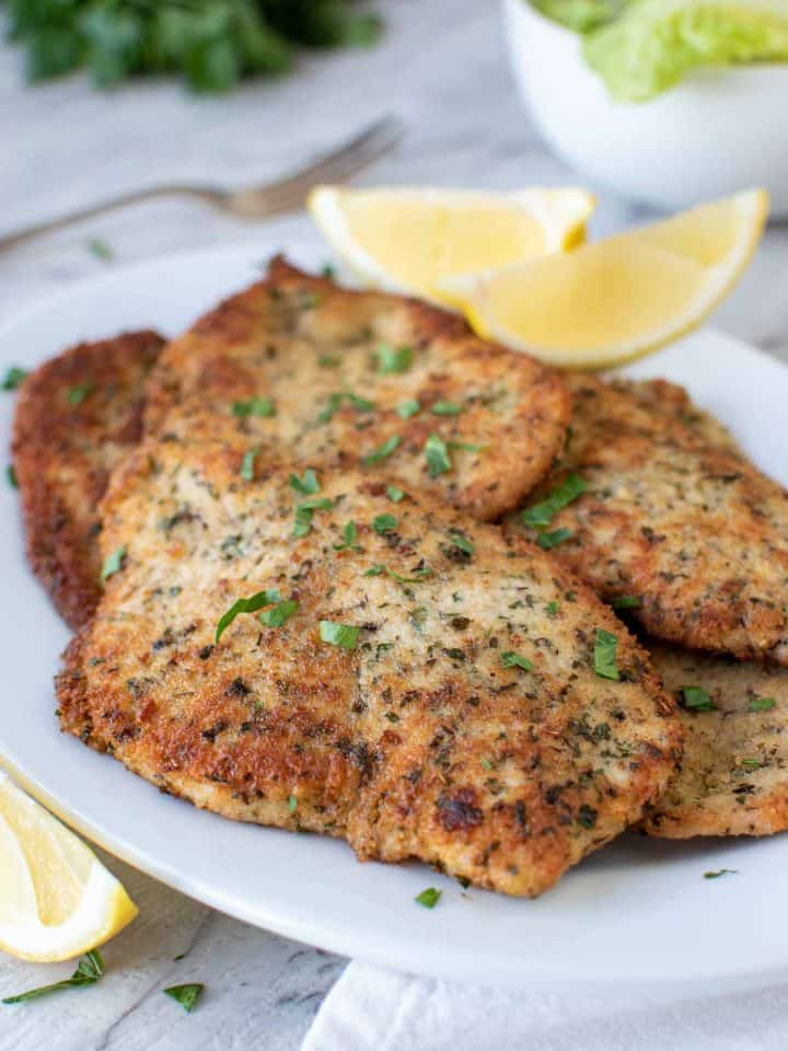 Italian Chicken Cutlets {Juicy and Tender} |Marcellina in Cucina