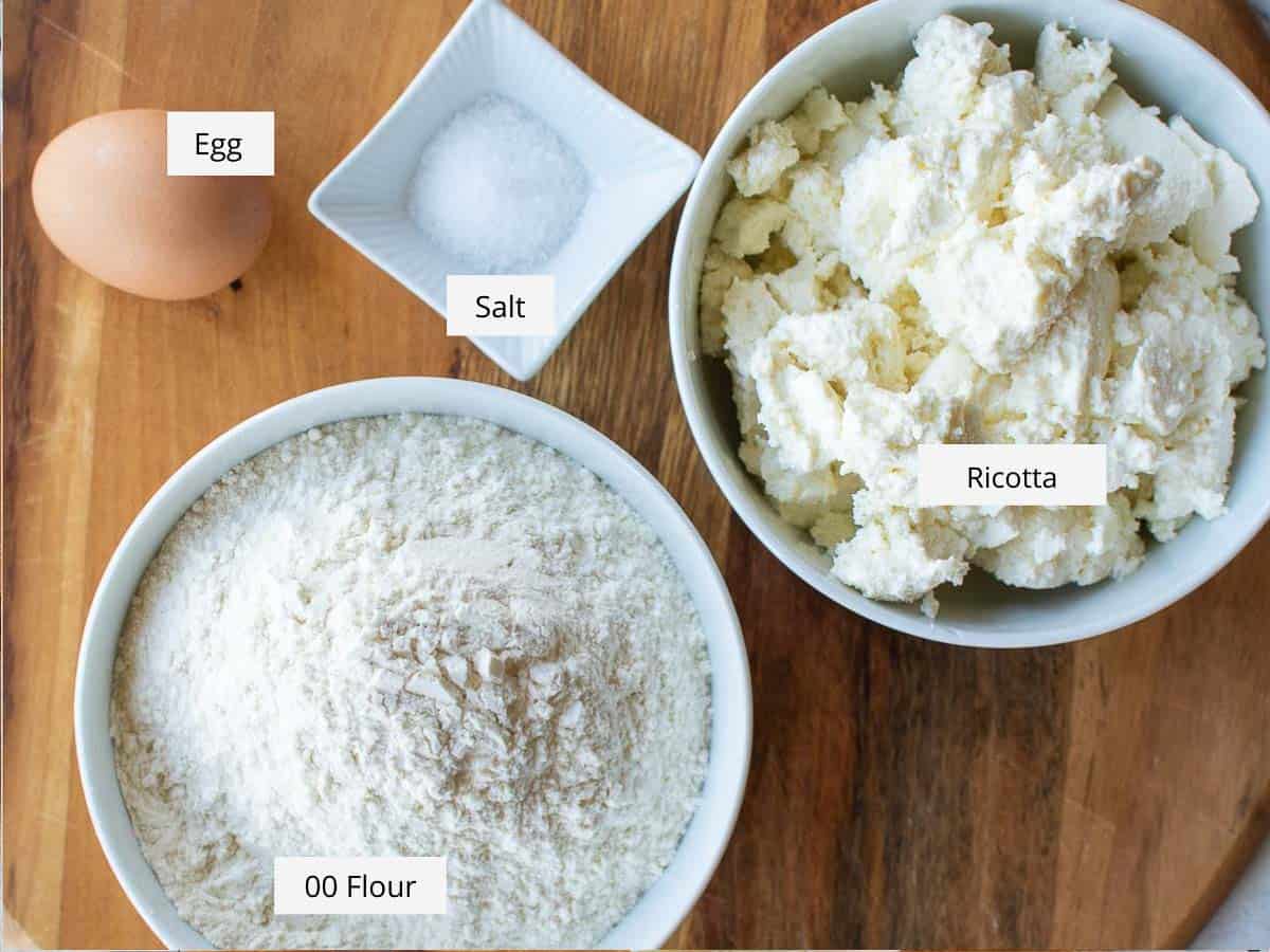 ingredients as in the recipe card