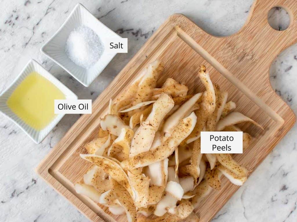 Potato Skin Chips {Quick and Crispy Snack} Marcellina in Cucina