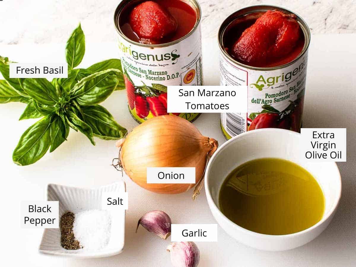 San Marzano Tomato Sauce (30 Minute Recipe) - Marcellina in Cucina San Marzano Tomato Sauce (30 Minute Recipe) - Marcellina in Cucina