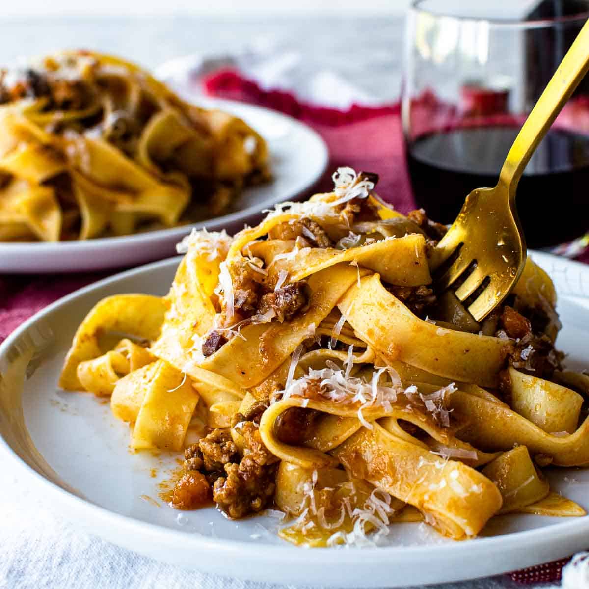 Tagliatelle alla Bolognese