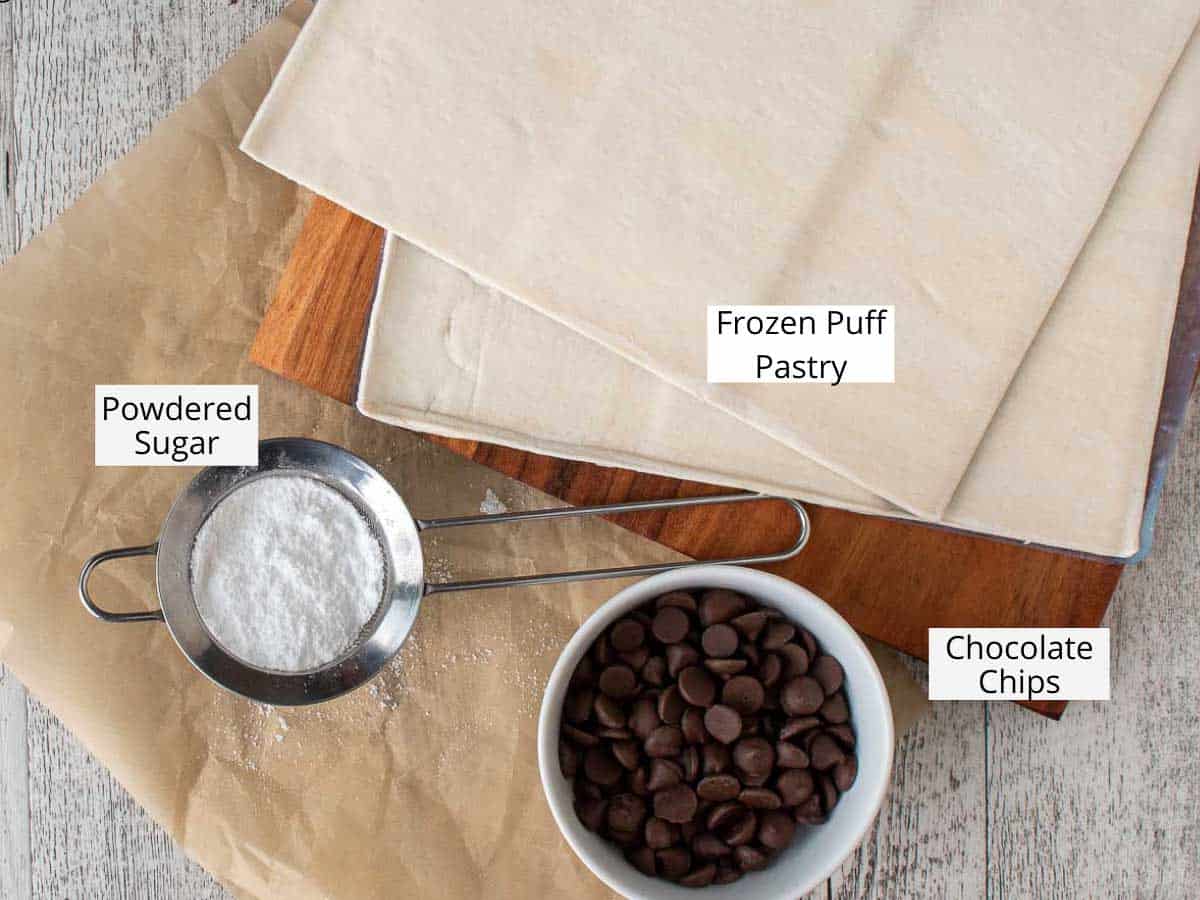 Chocolate Puff Pastry in 20 minutes - Marcellina In Cucina