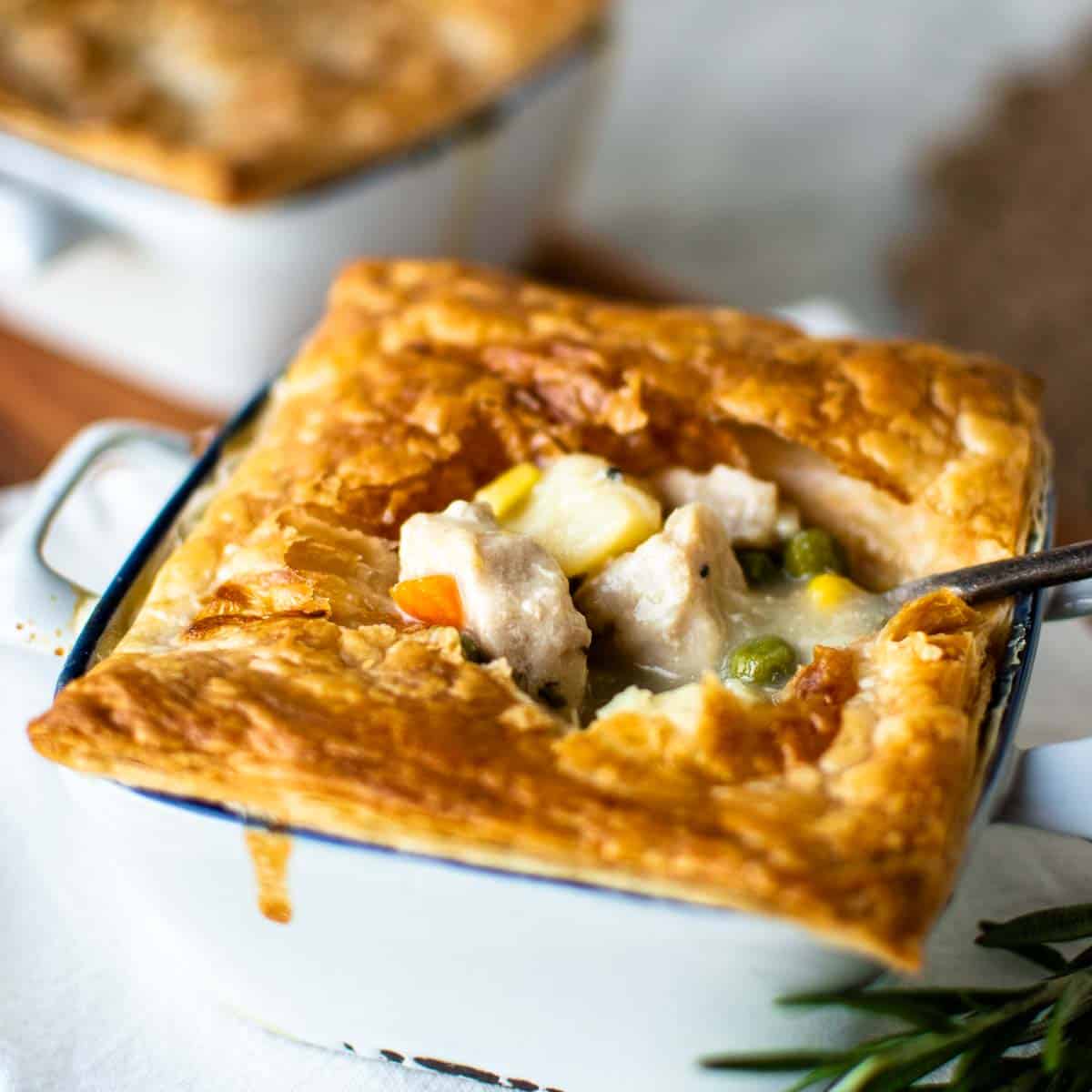 Instant Pot Chicken Pot Pie