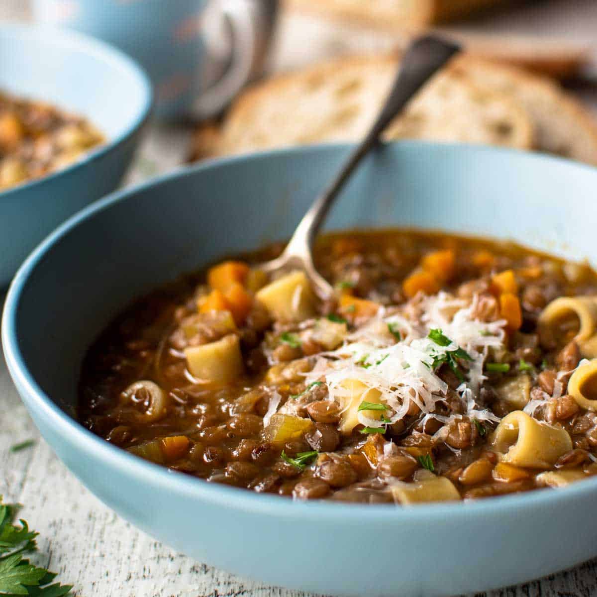 Mediterranean Lentil Soup