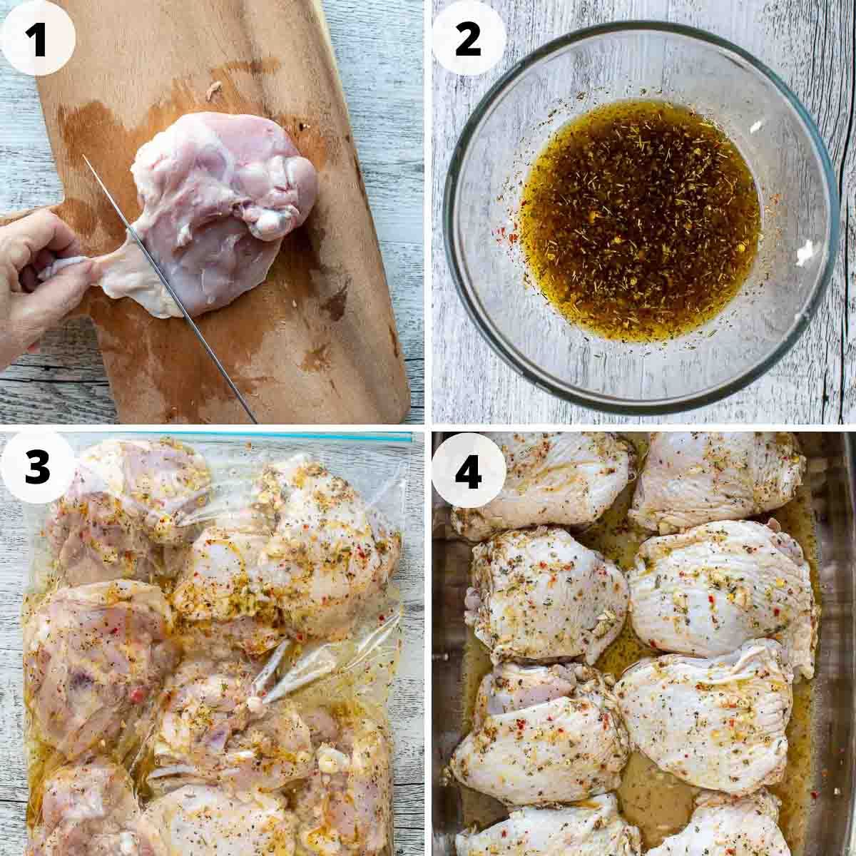 Four step instructions to make this recipe.