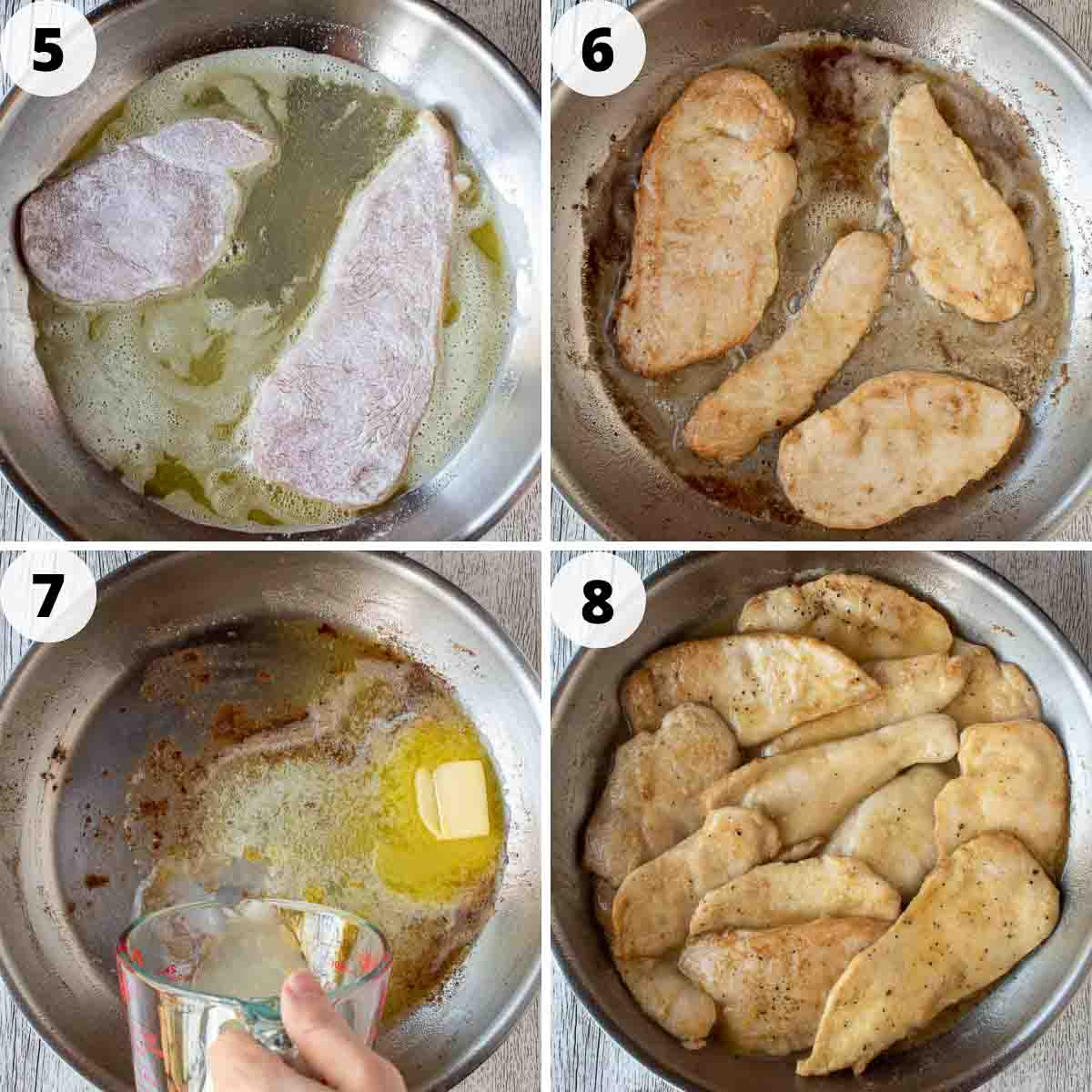 The final four steps to finishing this chicken dish.