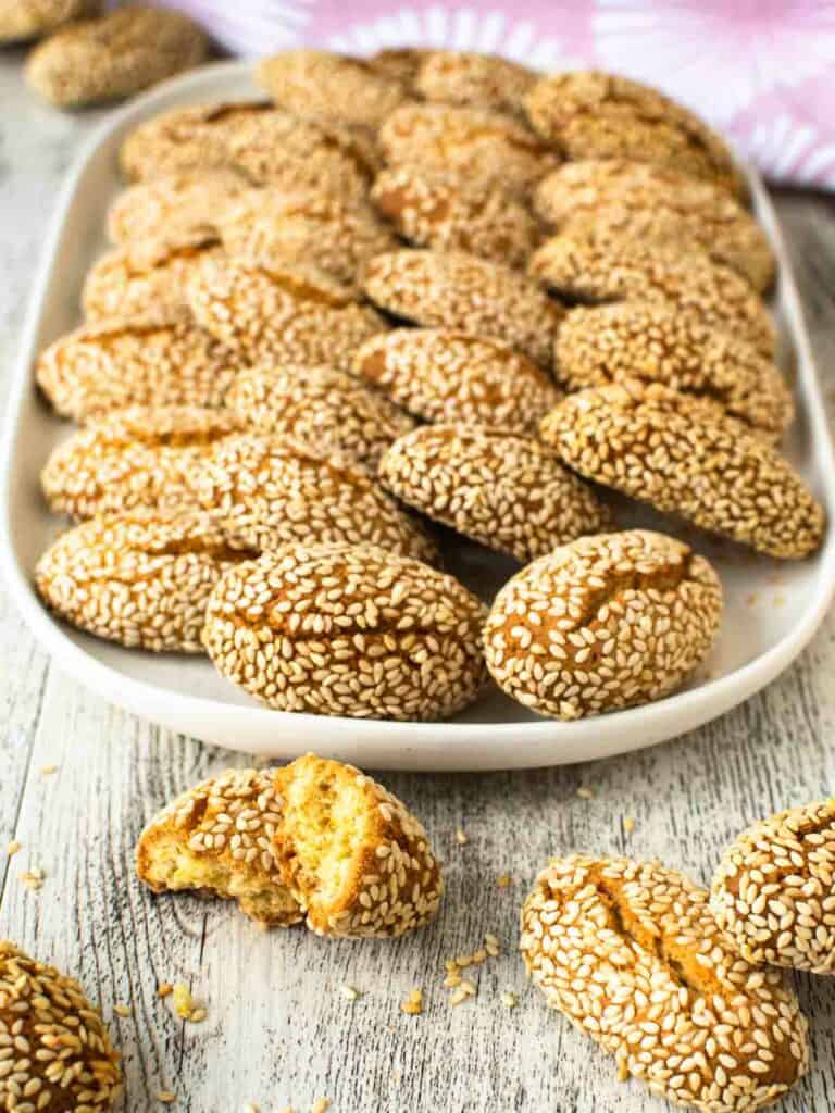 Italian Sesame Cookies Marcellina In Cucina