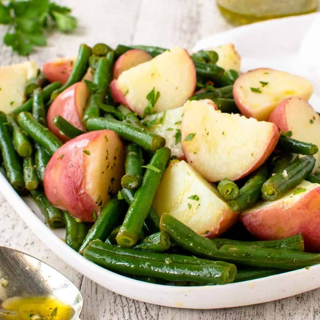 Italian Style Green Beans and Potatoes Marcellina In Cucina