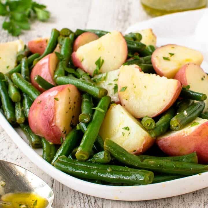 Italian Style Green Beans and Potatoes Marcellina In Cucina