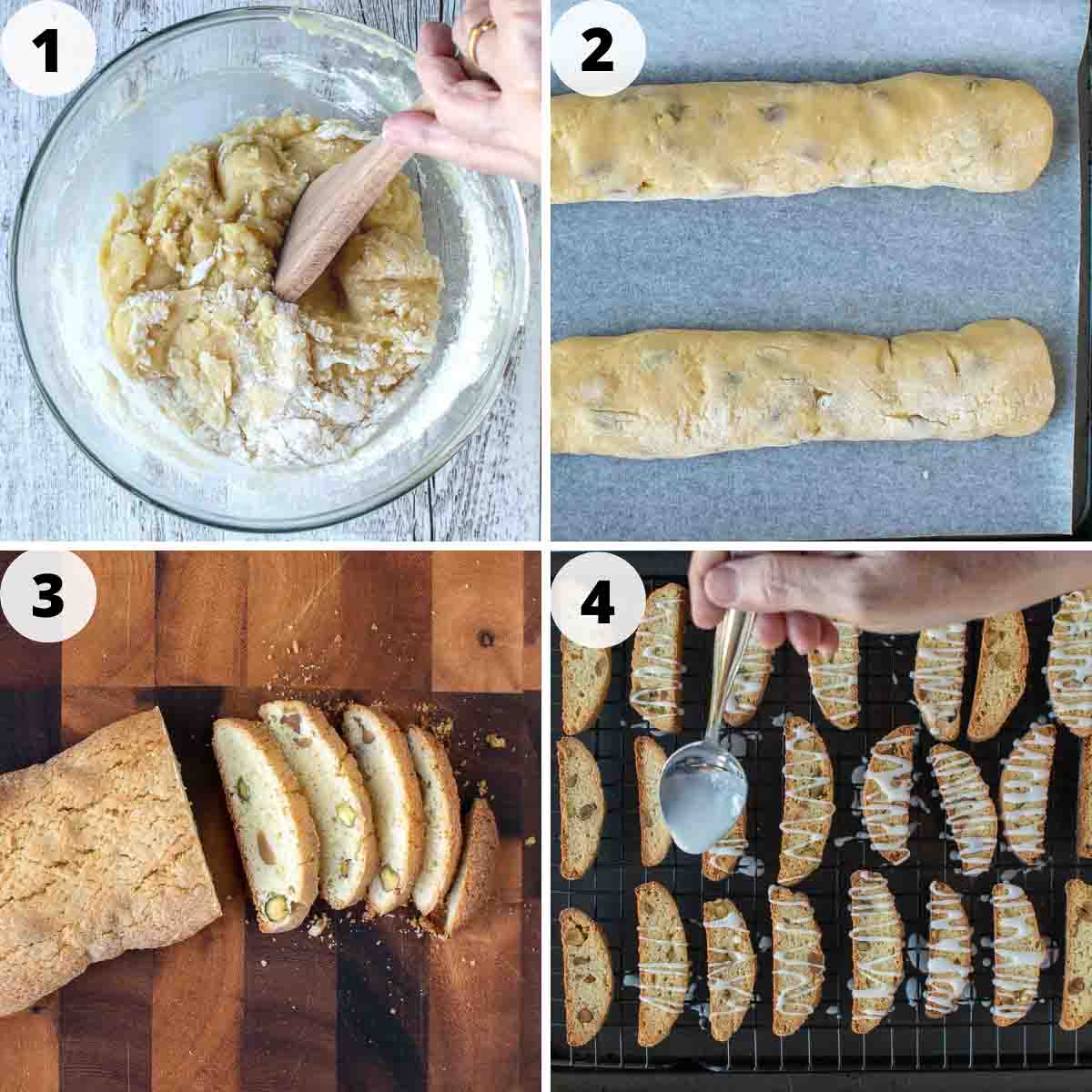 Four step process showing how to make this recipe.