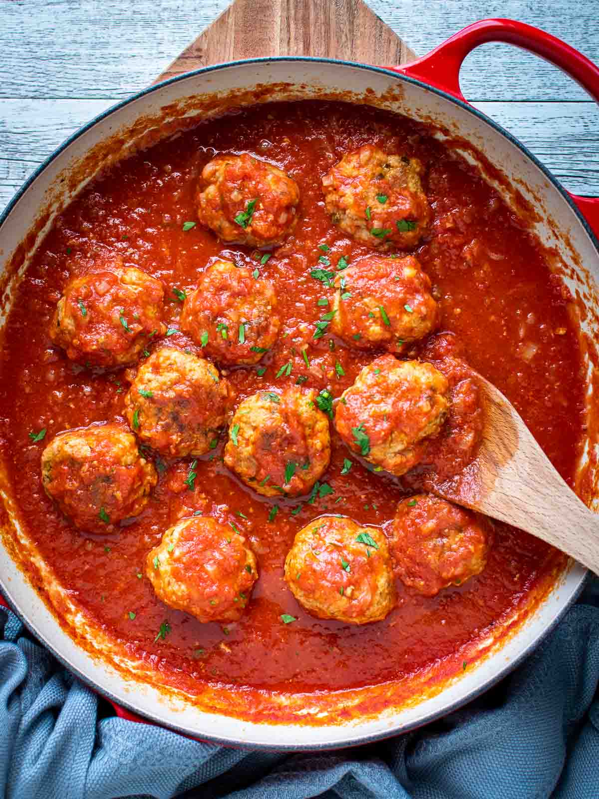 Dinner Sausage & Meatballs