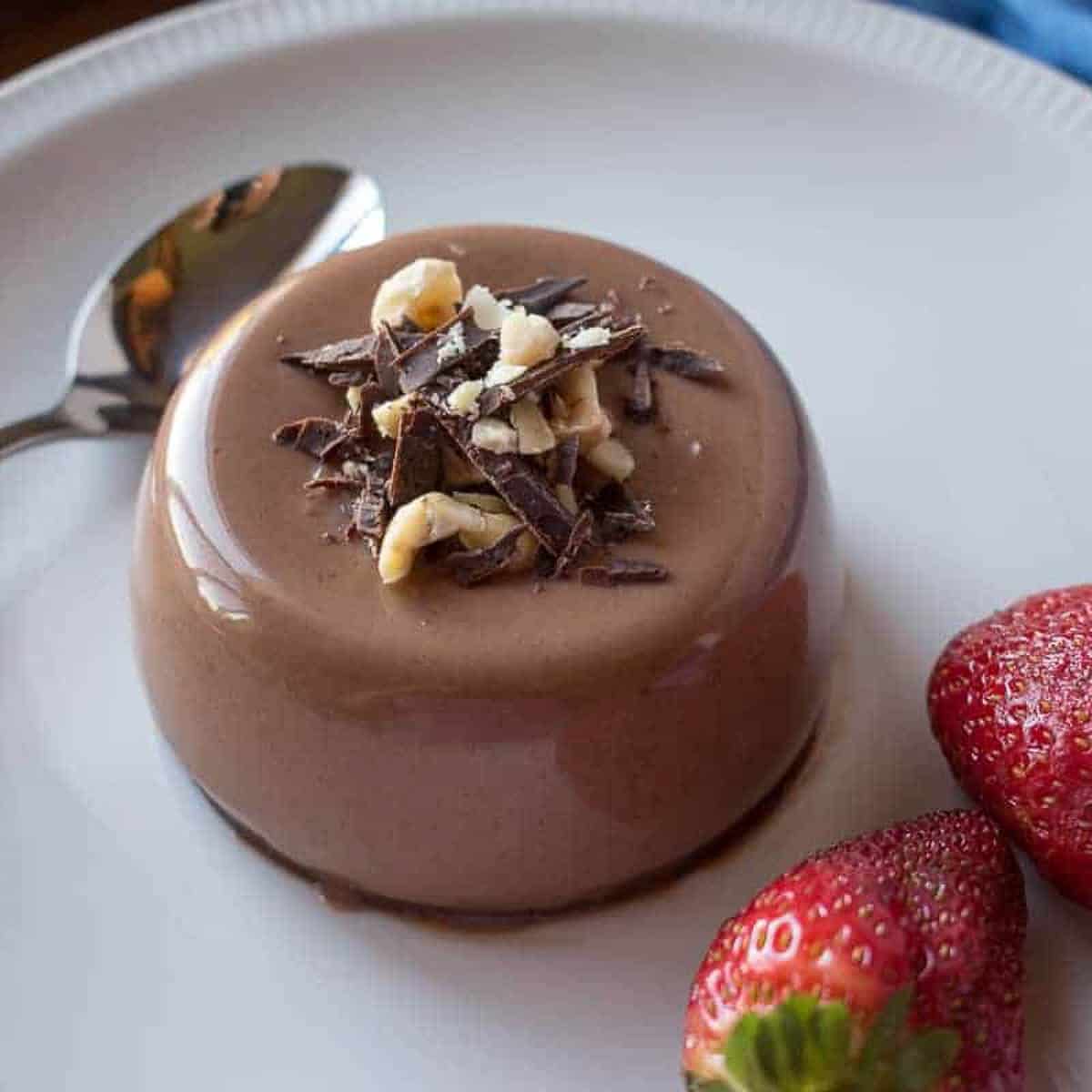 Nutella Panna Cotta