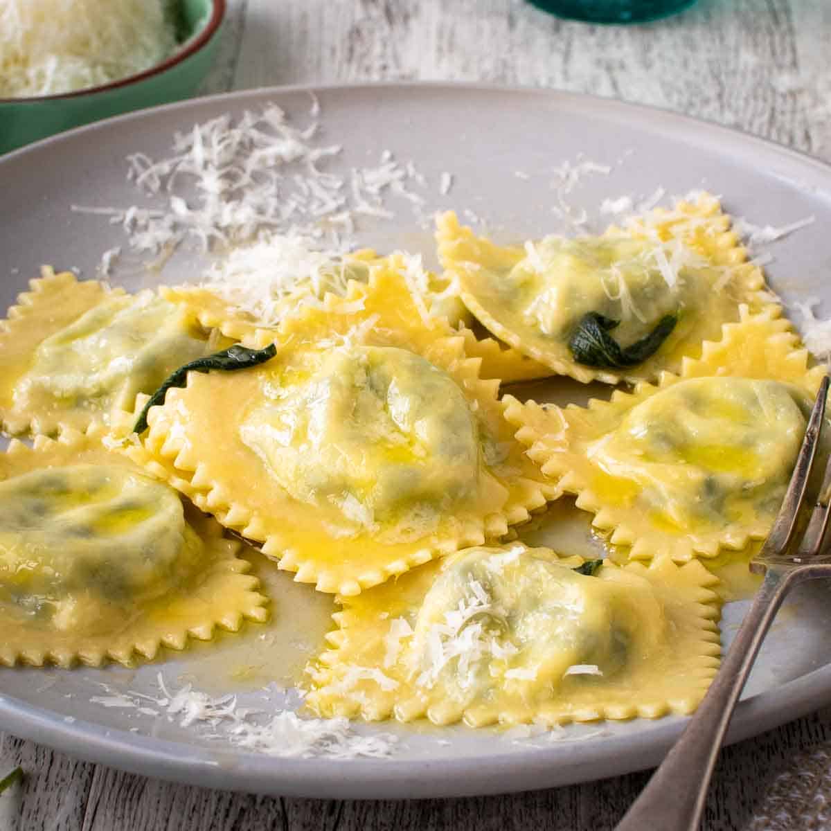 Making Fresh Ravioli in the KitchenAid Ravioli Maker - The Good Plate