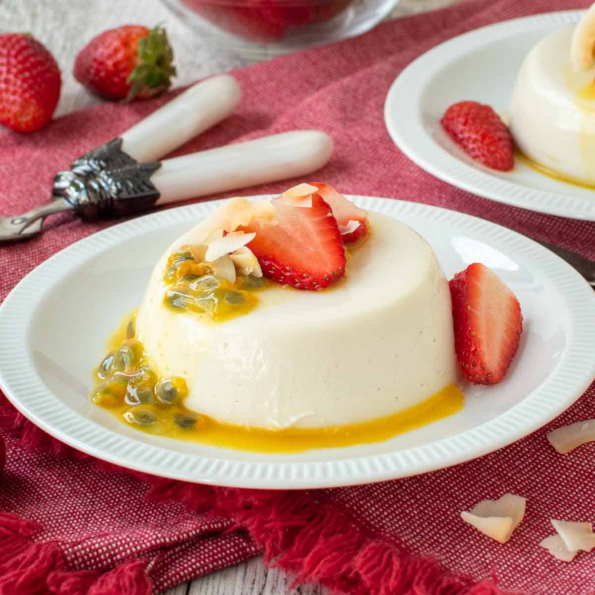 Coconut Panna Cotta