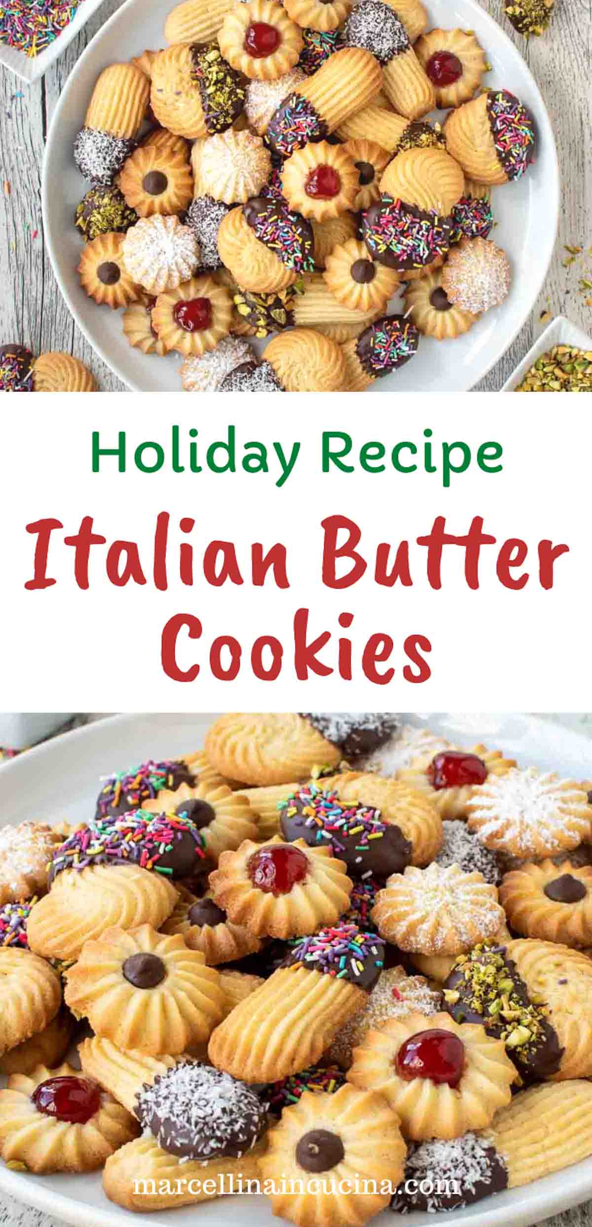 Italian Butter Cookies {Traditional recipe} Marcellina In Cucina