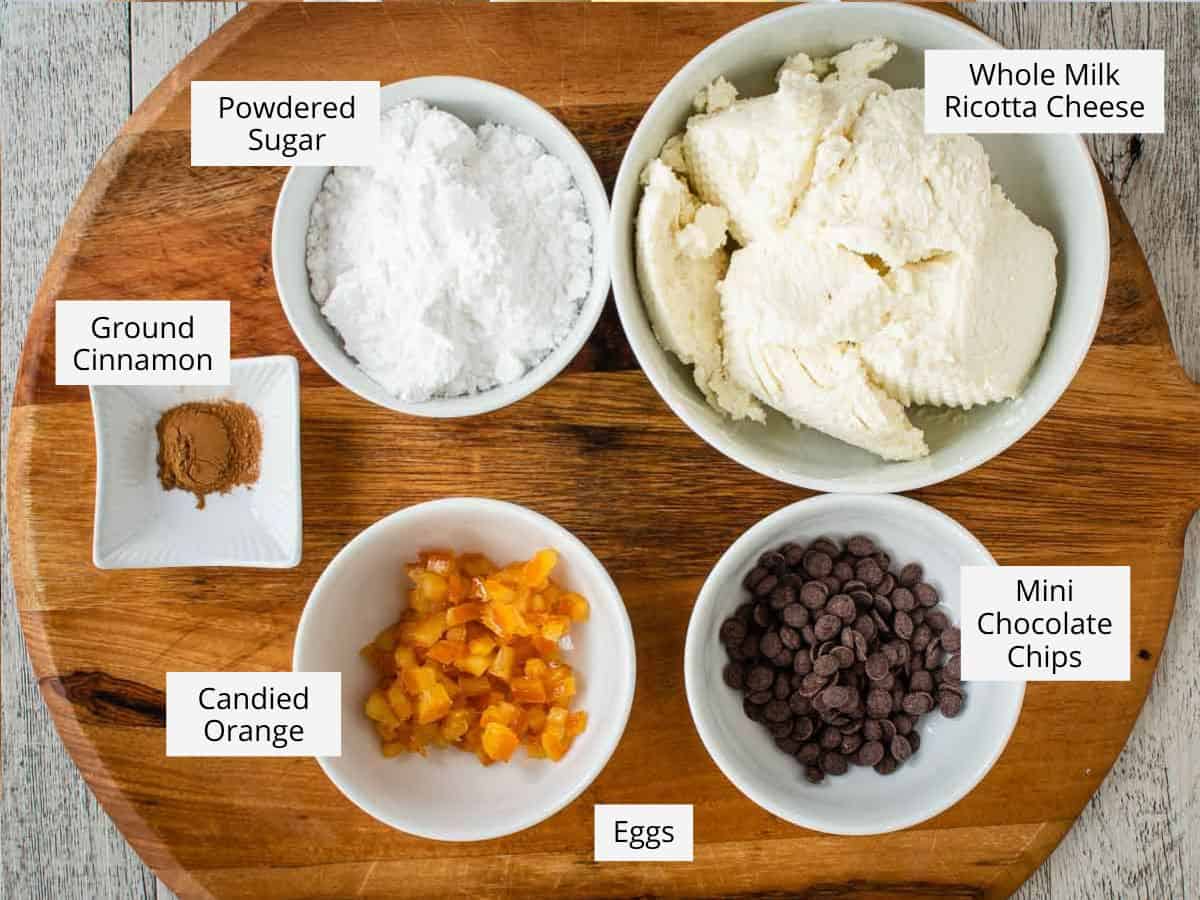 Ingredients as in the recipe card viewed from above.