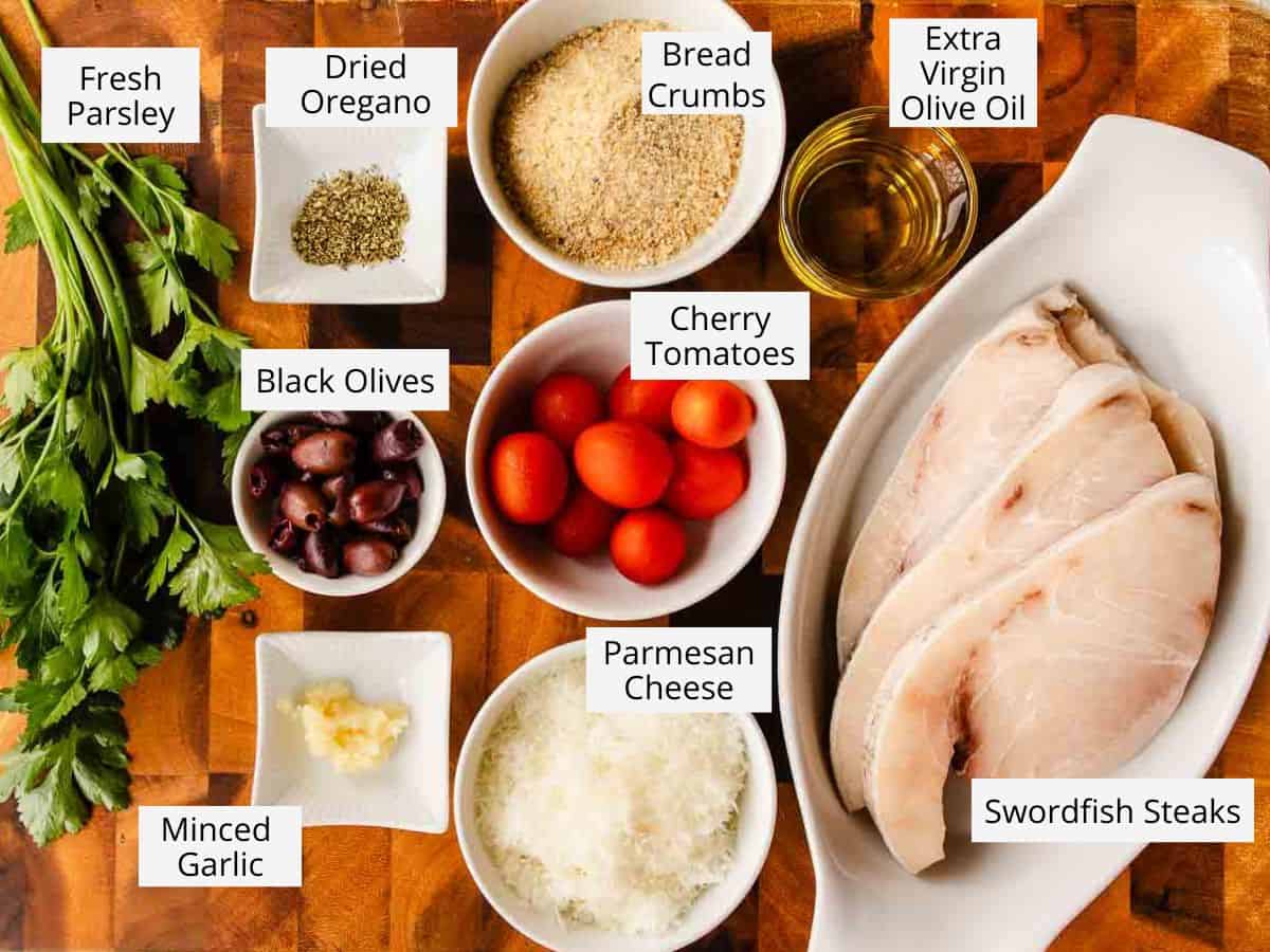 Ingredients as in the recipe card viewed from above.