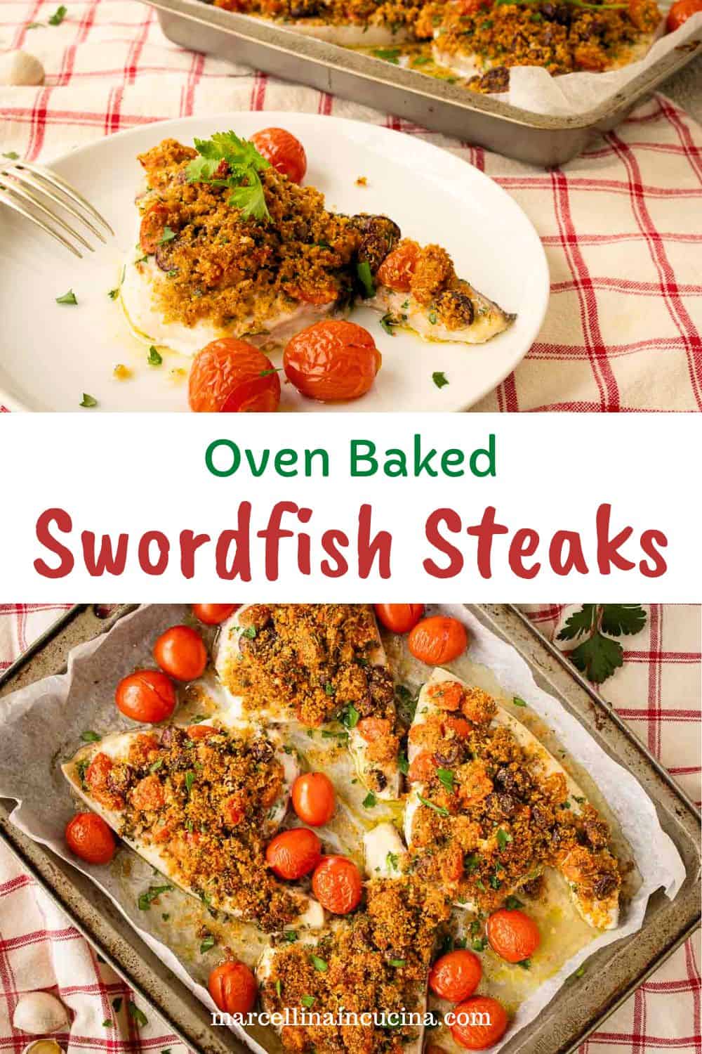 Oven Baked Swordfish Recipe